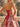 Ruched Bust Floral Bodice Pleated Ball Gown Mini Skirt in Red Floral