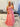 Sparkly Bodice One Shoulder Long Prom Dress - Pink