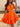 Halter Crystal Boned Ruffle Mini Ball Gown Prom Dress - Orange