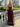 Luxury Crystal Embellished Halter Ruffle Ball Gown Prom Dress - Burgundy