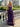 Luxury Crystal Embellished Halter Ruffle Ball Gown Prom Dress - Grape