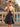 Halter Polka Dot Bodice Ruffle Mini Ball Gown Homecoming Dress in Black