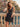 Halter Polka Dot Bodice Ruffle Mini Ball Gown Homecoming Dress in Black