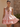 V-Neck Cut Out Tiered Ball Gown Mini Hoco Dress in Pink