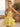 V-Neck Cut Out Tiered Ball Gown Mini Hoco Dress in Yellow