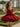 Off Shoulder Satin Bodice Mini Ball Gown Prom Dress - Red