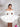 Off Shoulder Satin Bodice Mini Ball Gown Prom Dress - White