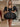 Off Shoulder Puffy Bodice Satin Mini Ball Gown Prom Dress in Black