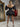 Off Shoulder Puffy Bodice Satin Mini Ball Gown Prom Dress in Black