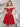 Off Shoulder Sparkly Lace Beaded Mini Prom Dress - Red