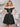 Off Shoulder Sparkly Lace Beaded Mini Prom Dress - Navy Blue
