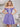 Off Shoulder Sparkly Lace Beaded Mini Prom Dress - Lavender