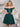 Off Shoulder Sparkly Lace Beaded Mini Prom Dress - Teal