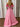 Blush Pink Satin Off Shoulder Ball Gown Floor Length Prom Dress