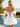 Off Shoulder V-Neck Bodice Mini Ball Gown Bubble Prom Dress in White