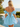 Off Shoulder V-Neck Bodice Mini Ball Gown Bubble Prom Dress in Baby Blue