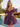 Off Shoulder V-Neck Bodice Mini Ball Gown Bubble Prom Dress in Purple