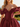 Off Shoulder V-Neck Bodice Mini Ball Gown Bubble Prom Dress in Burgundy