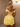Sparkly Off Shoulder Bodice Mini Ball Gown Bubble Dress in Yellow