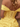 Sparkly Off Shoulder Bodice Mini Ball Gown Bubble Dress in Yellow