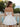 Pearls Like Off Shoulder Bodice Mini Ball Gown Homecoming Dress in White