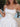 Pearls Like Off Shoulder Bodice Mini Ball Gown Homecoming Dress in White