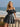 Off Shoulder Pleated Ball Gown Homecoming Dress with Puff Sleeve