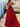 Hand Beading Bodice Ball Gown Prom Dress With Bows - Red