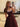 Hand Beading Bodice Ball Gown Prom Dress With Bows - Burgundy
