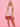 Lace Up Tank Bodice Square Neck Ball Gown Mini Hocoming Dress in Blush Pink