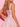 Lace Up Tank Bodice Square Neck Ball Gown Mini Hocoming Dress in Blush Pink