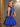 Tank Bodice Ball Gown Bubble Mini Homecoming Dress in Royal Blue