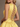 Tank Bodice Ball Gown Bubble Mini Homecoming Dress in Yellow