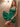 Tank Bodice Ball Gown Bubble Mini Homecoming Dress in Emerald Green