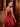 Tank Bow Shoulder Bodice Ball Gown Mini Homecoming Dress in Red