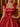 Tank Bow Shoulder Bodice Ball Gown Mini Homecoming Dress in Red
