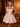 Tank Bow Shoulder Bodice Ball Gown Mini Homecoming Dress in Blush Pink