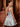 Tank Bow Shoulder Bodice Ball Gown Mini Homecoming Dress in Silver