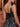 Tank Bow Shoulder Bodice Ball Gown Mini Homecoming Dress in Black