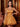 Square Neck Tank Bodice Mini Ball Gown Bubble Dress in Orange
