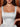 Square Neck Tank Bodice Mini Ball Gown Bubble Dress in Silver