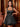 Square Neck Tank Bodice Mini Ball Gown Bubble Dress in Black