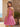 Tank Bodice Lace Up With 3D Flower Ball Gown Mini Bubble Dress in Hot Pink