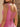 Tank Bodice Lace Up With 3D Flower Ball Gown Mini Bubble Dress in Hot Pink