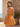 Tank Bodice Lace Up With 3D Flower Ball Gown Mini Bubble Dress in Orange