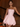 Strapless Bodice Lace Up Mini Bubble Ball Gown Dress in Pink