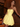 Strapless Bodice Lace Up Mini Bubble Ball Gown Dress in Yellow