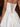 Strapless Bodice Lace Up Mini Bubble Ball Gown Dress in White