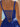 Square Neck Corset Flared Mini Homecoming Dress with Bow Strap in Royal Blue