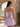 Square Neck Corset Flared Mini Homecoming Dress with Bow Strap in Lilac
